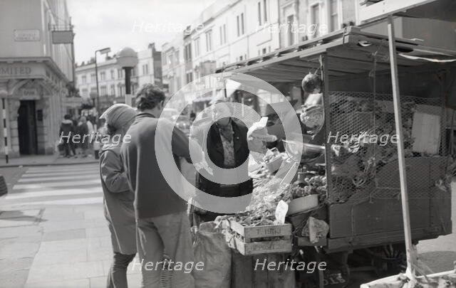 Portobello Market, London, c1955.  Creator: Arthur Charles Kirby Ware.