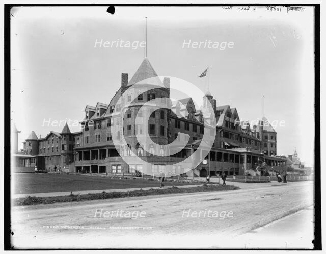 Mathewson Hotel (New Mathewson), Narragansett Pier, between 1880 and 1899. Creator: Unknown.