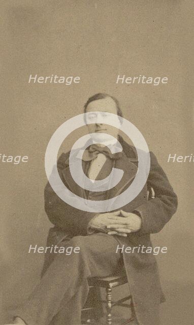 Composer Dominique François Xavier Boisselot (1811-1893), 1861. Creator: Photo studio Numa fils, Paris  .