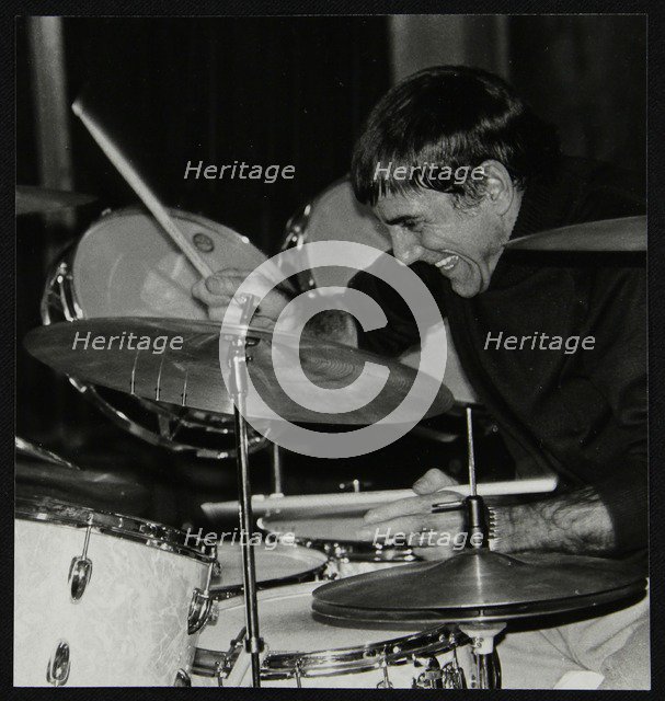 Louie Bellson conducting a drum clinic, London, November 1978. Artist: Denis Williams