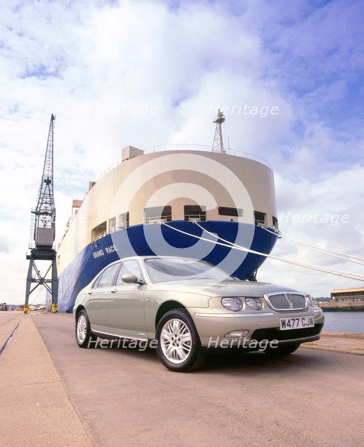 2001 Rover 75 1.8. Artist: Unknown.