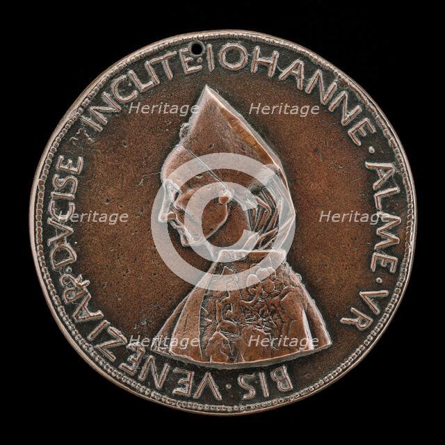 Giovanna Dandolo, Wife of Pasquale Malipiero [reverse], c. 1452/1464. Creator: Pietro da Fano.