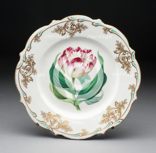 Plate, Stoke on Trent, c. 1825. Creator: Spode Ceramic Works.