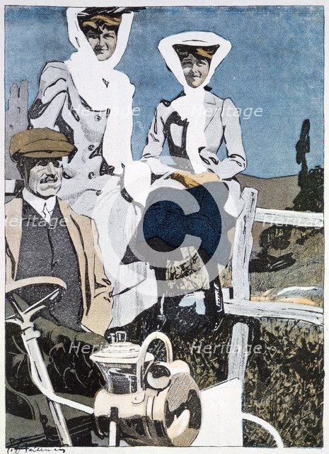 A print from the German magazine 'Simplicissimus', 10th June 1907. Artist: Unknown