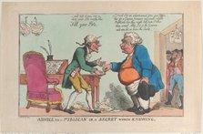 Advice to a Publican, or a Secret Worth Knowing, 1810., 1810. Creator: Thomas Rowlandson.