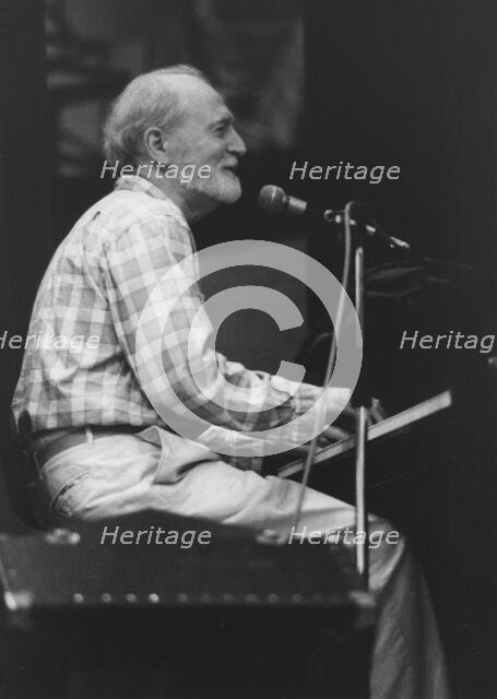 Mose Allison, Edingburgh Jazz Festival, 1990. Creator: Brian Foskett.
