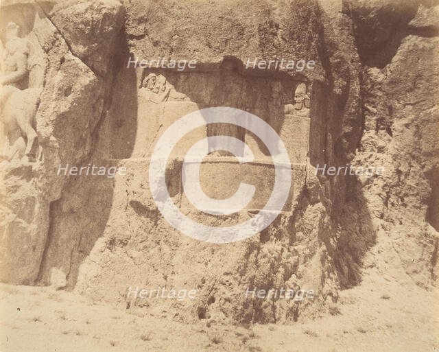 (6) [Naksh-i Rustam, Near Persepolis], 1840s-60s. Creator: Luigi Pesce.