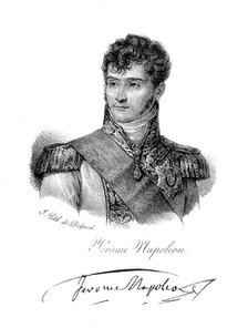 Jerome Bonaparte, brother of Napoleon, c1820. Artist: Delpech