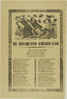 The American Mosquito, n.d. Creator: José Guadalupe Posada.