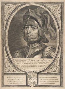 William IV from the series Counts and Countesses of Holland, Zeeland, and West-Frisia, 1650.. Creator: Cornelis de Visscher.