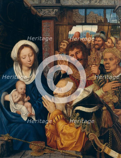 The Adoration of the Magi, 1526. Creator: Quentin Metsys I.