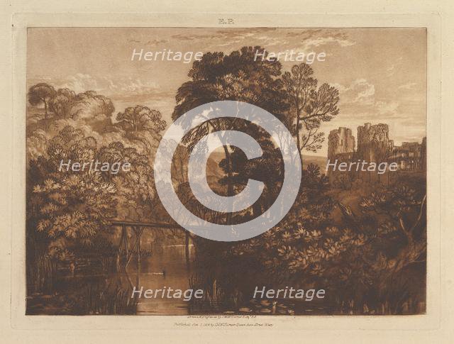 Berry Pomeroy Castle (Liber Studiorum, part XII, plate 58), January 1, 1816. Creator: JMW Turner.