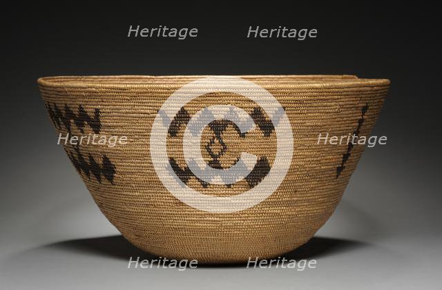 Food or Carrying Bowl, late 1800 - early 1900. Creator: Unknown.