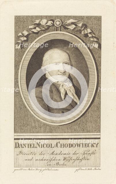 Daniel Chodowiecki, 1801. Creator: J.S.L. Halle.