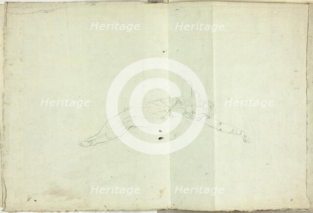 Young Man Dancing, n.d. Creator: Pierre Antoine Mongin.