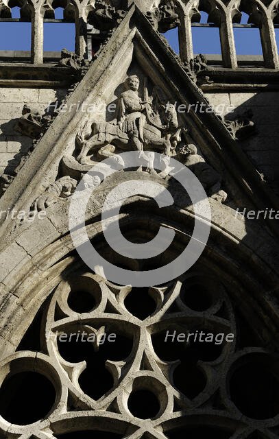 Cloister, St. Martin's Cathedral, Utrecht, Netherlands, 2013.  Creator: LTL.