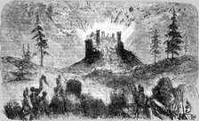 'Explosion of Fort Prasto at Bomarsund', 1854. Creator: Unknown.