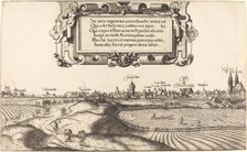 View of Nuremberg from the East [left section], 1552. Creator: Hans Sebald Lautensack.