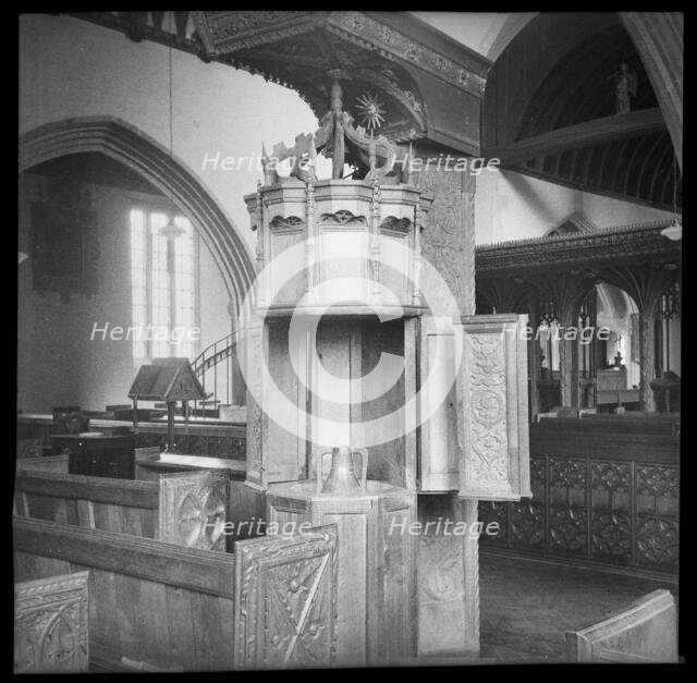 St James' Church, Swimbridge, North Devon, Devon, 1940-1962. Creator: Ethel Booty.
