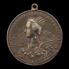 Marie Eleonora of Brandenburg, 1599-1655, Queen of Sweden 1620 [reverse], possibly c. 1620. Creator: Unknown.