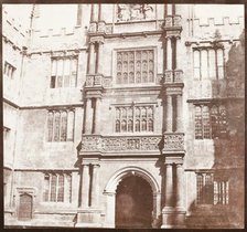 Architectural Study (Old Schools Hall, Oxford), Printed 1843 circa. Creator: William Henry Fox Talbot.