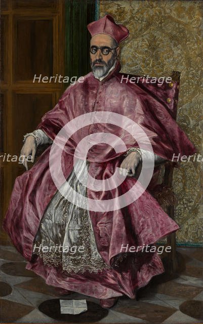 Cardinal Fernando Niño de Guevara (1541-1609), ca. 1600. Creator: El Greco.