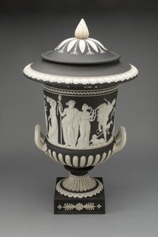 Borghese Vase, Burslem, 1850/1900. Creator: Wedgwood.