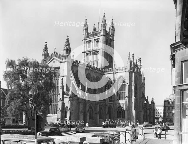 Bath Abbey, Bath, c1955. Creator: Arthur Charles Kirby Ware.