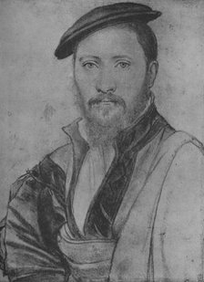 'A Gentleman: Unknown', 1535 (1945). Artist: Hans Holbein the Younger.
