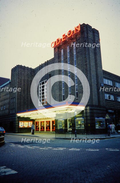 Odeon Cinema, Northgate Street, Chester, Cheshire West and Chester, 1987-2000. Creator: Norman Walley.