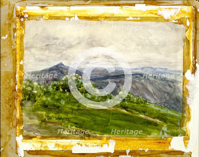 Mountain Landscape, Highlands, North Carolina, 1889. Creator: Henry Ossawa Tanner.