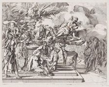 The sacrifice of Iphigenia, 1650-1700. Creator: Attributed to Arnold van Westerhout.