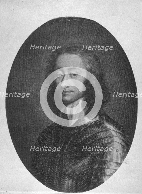 General Charles Fleetwood, Parliamentary soldier and politician, in armour, (c1750). Creator: Anon.