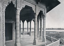 'Agra. Balcony of the Jasmine Tower', c1910. Creator: Unknown.