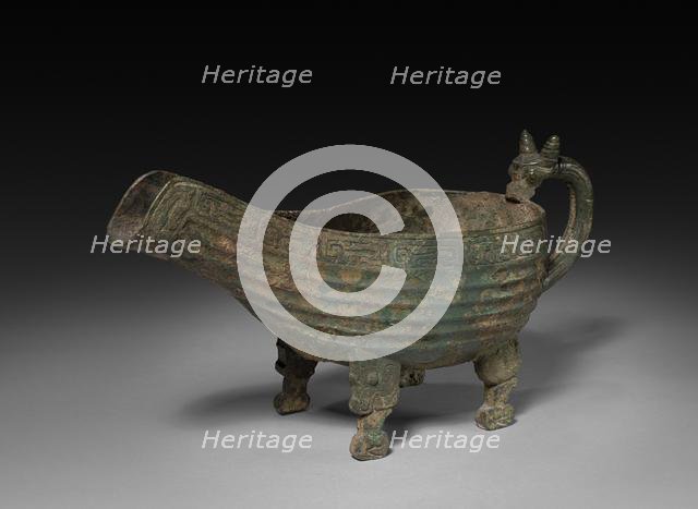Yi: Libation Vessel, c. 900-600 BC. Creator: Unknown.