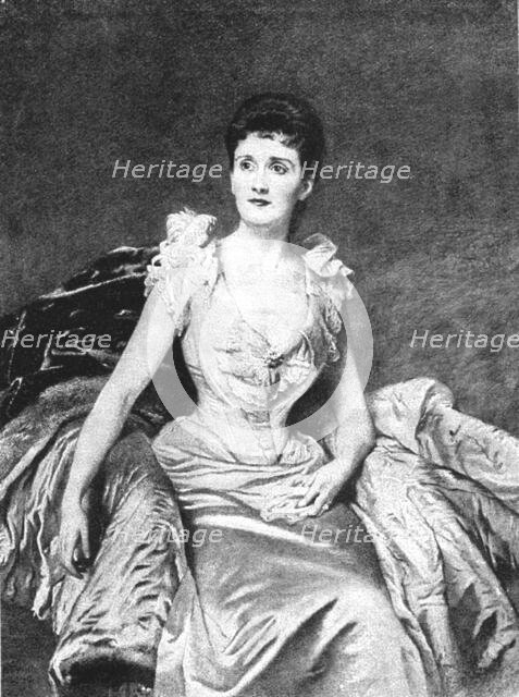 ''Pictures of the Year - VII. "The Lady Coleridge",after HT Wells, RA', 1891. Creator: Unknown.