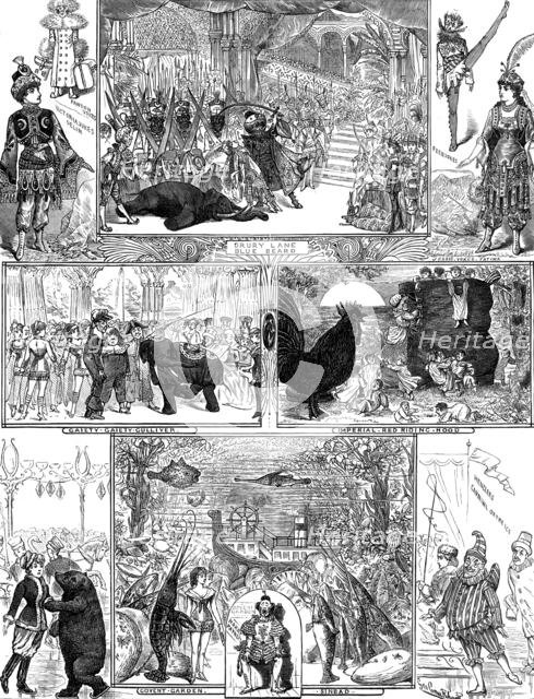 The Christmas Pantomimes, 1880. Creator: Unknown.