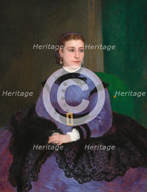 Mademoiselle Sicot, 1865. Creator: Pierre-Auguste Renoir.