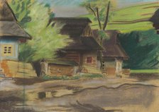 Village, around 1933. Creator: Arnold Peter Weisz-Kubincan.