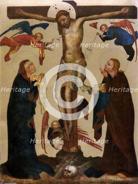 The Vyssi Brod 'Crucifixion', before 1400 (1955). Artist: Master of the Vyssi Brod Altar