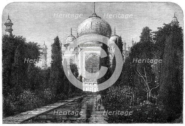 The Taj Mahal, at Agra, 1876. Creator: Unknown.
