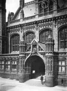 Entrance to the law courts, Birmingham, 1902-1903.Artist: Arthur Cox Illustrating Co