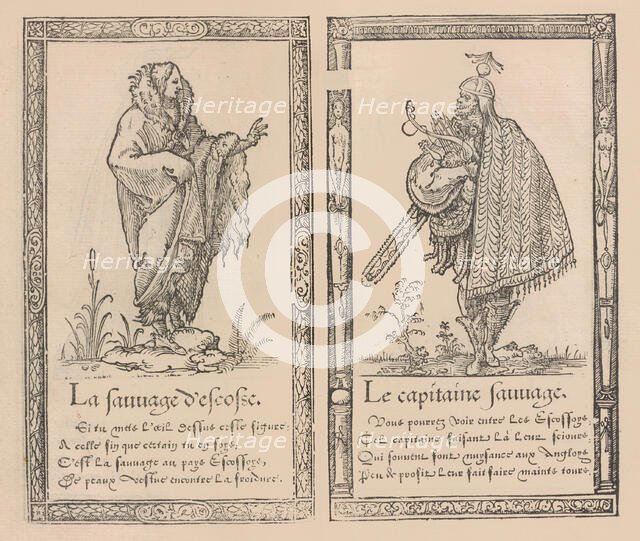 Recueil de la diversité des habits, 1562. Creator: François Desprez.