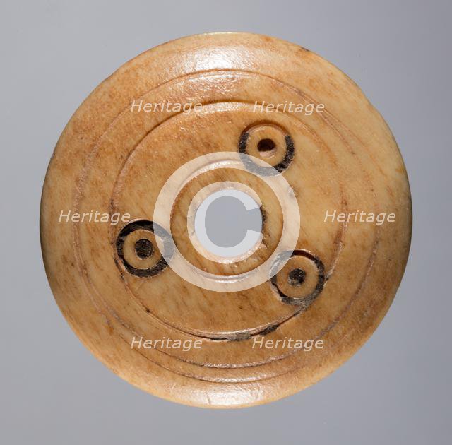 Spindle Whorl, 700s - 900s. Creator: Unknown.