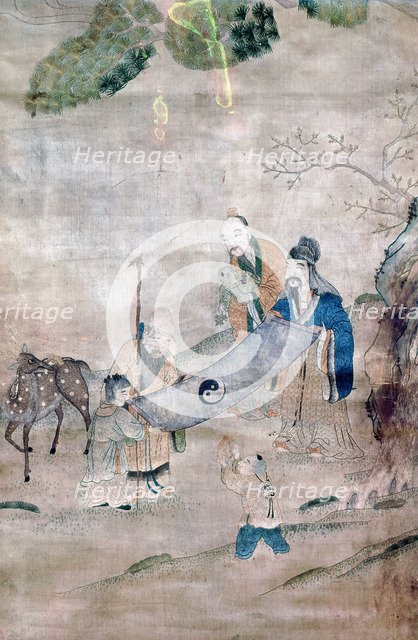 Three sages of T'ai Chi, Chinese, 17th or 18th century. Artist: Unknown