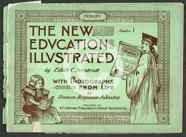 "The New Education Illustrated" by Edith C. Westcott..., 1900. Creator: Frances Benjamin Johnston.