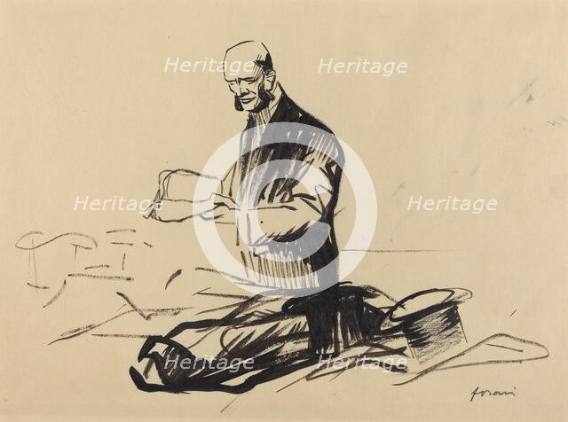 The Hat of Marshall Foch, c. 1914/1919. Creator: Jean Louis Forain.