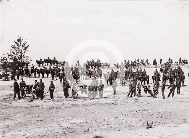 Pennsylvania Light Artillery, Keystone Battery, 1861-65. Creator: Unknown.