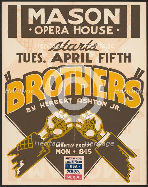 Brothers, Los Angeles, 1938. Creator: Unknown.