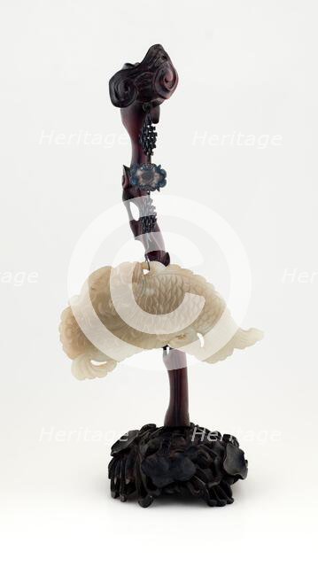 Carp pendant with stand, 19th century. Creator: Unknown.